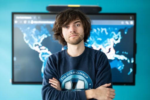 Boyan Slat, fundador y CEO de "The Ocean Cleanup